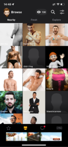 Grindr Home Page